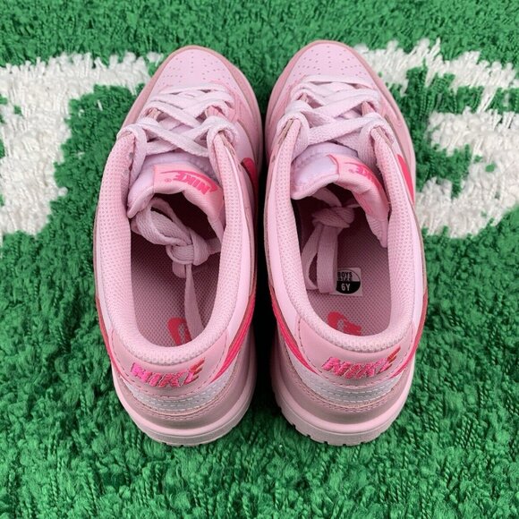 Nike Dunk Low GS Triple Pink size 6Y Women’s size 7.5 NEW DH9765-600 - Picture 6 of 12